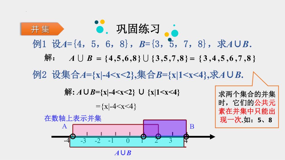 《集合的基本运算》教学课件第7页