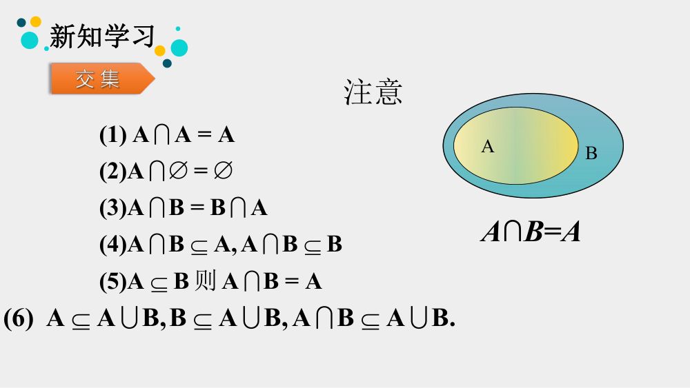 《集合的基本运算》教学课件第9页