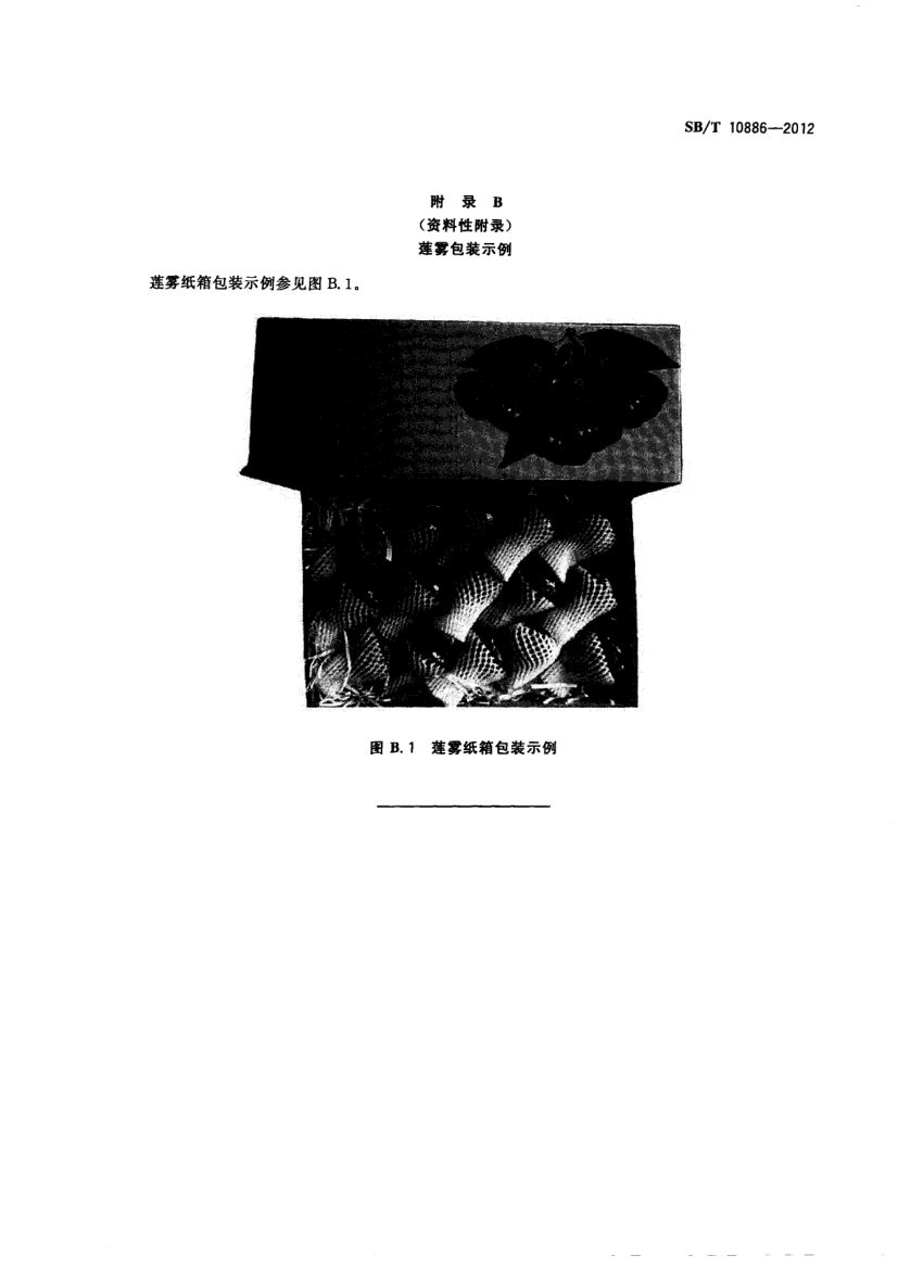 莲雾流通规范SBT10886-2012第9页