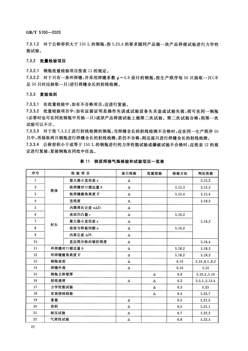 钢质焊接气瓶GBT5100-2020第26页
