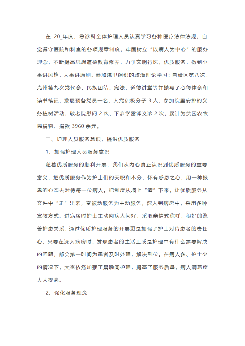 2025急诊科年度总结第21页