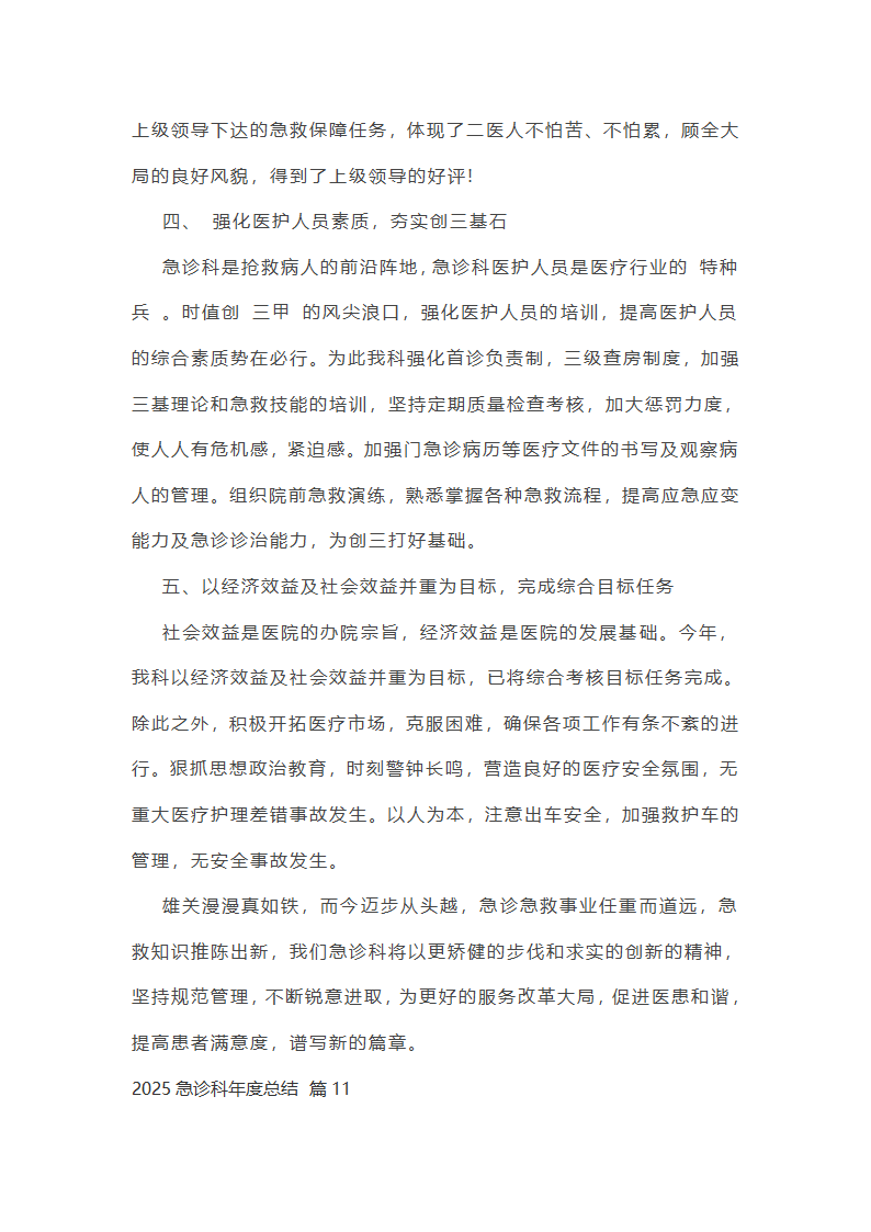 2025急诊科年度总结第33页