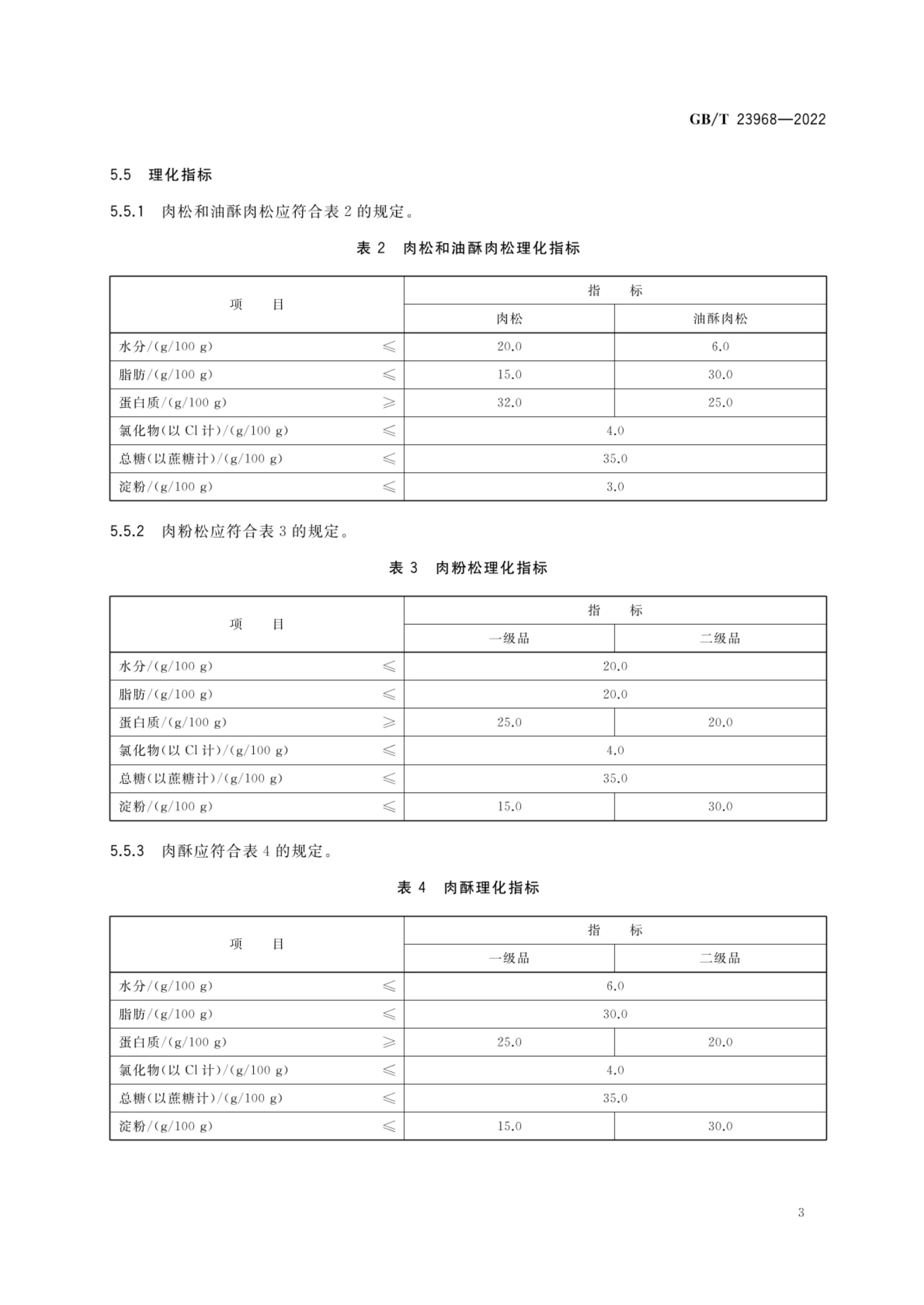 肉松质量通则GBT23968-2022第6页