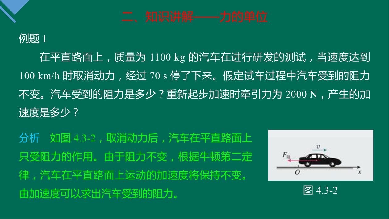 《牛顿第二定律》教学课件第11页