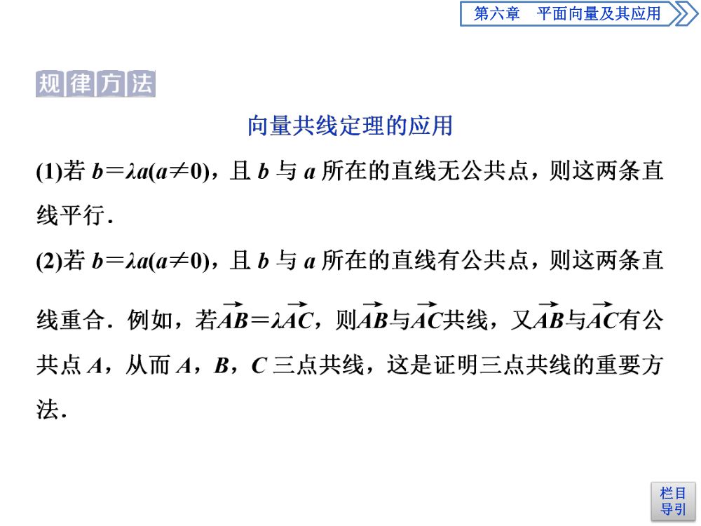 《向量的数乘运算》教学课件第19页