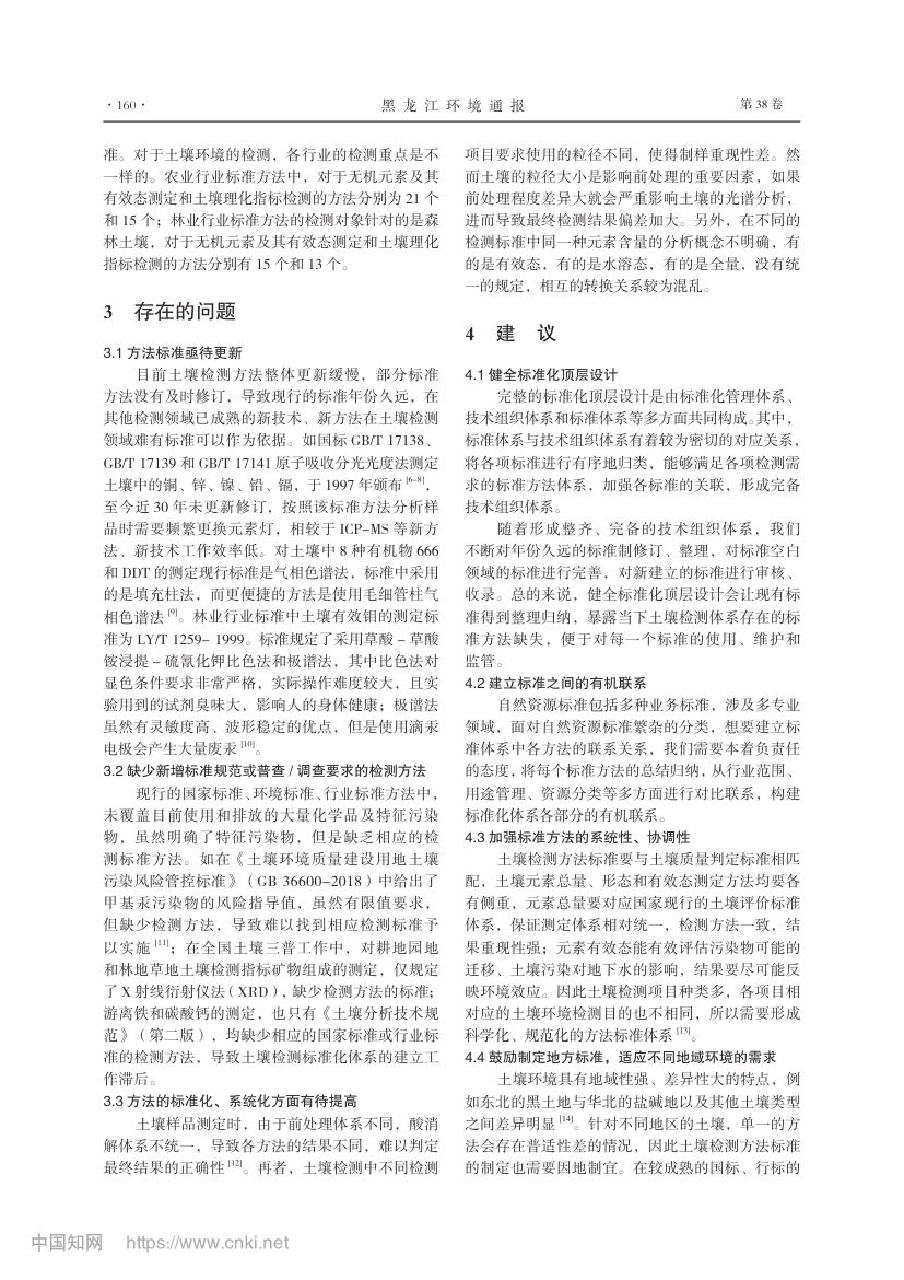 土壤检测方法标准现状第2页