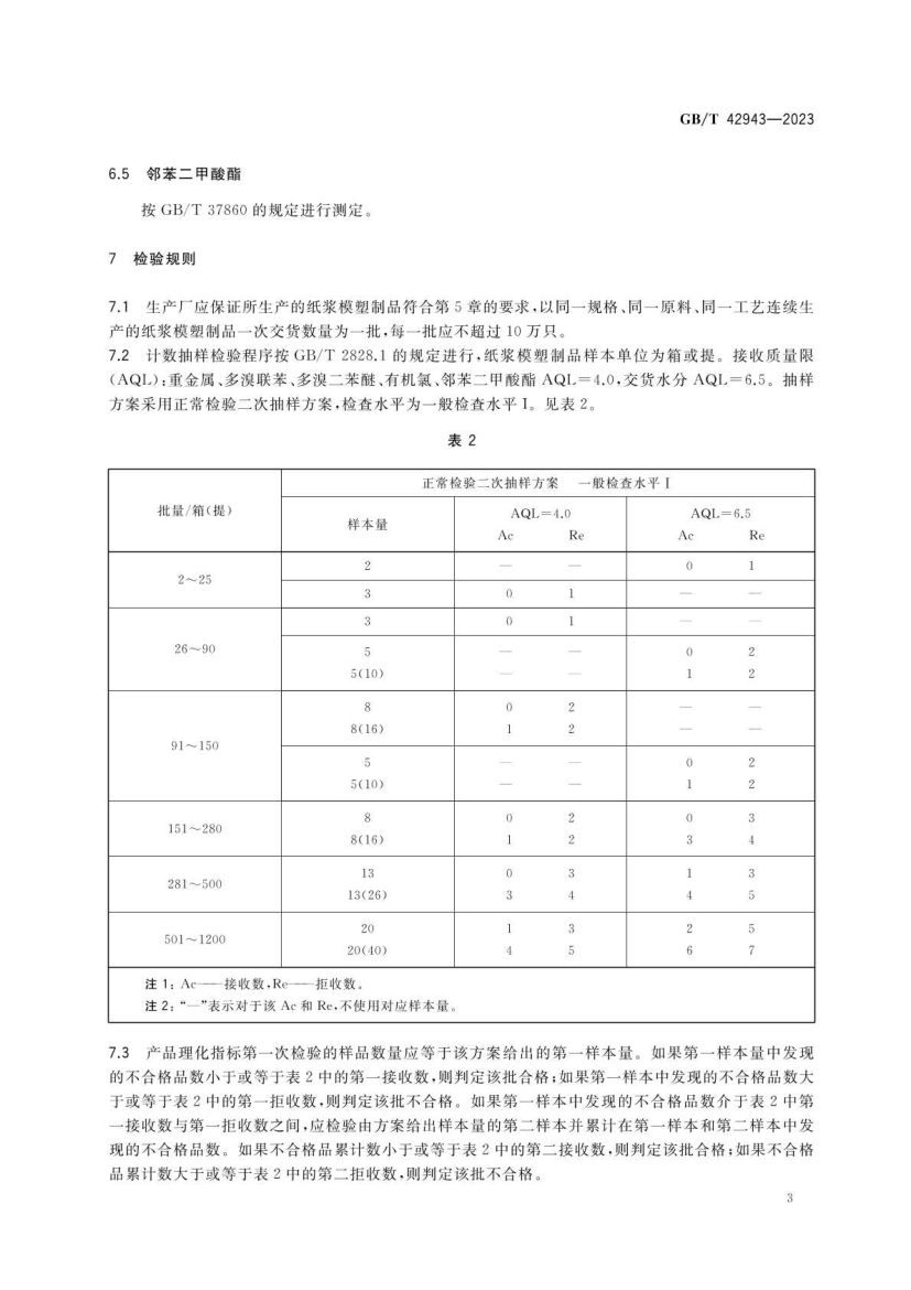纸浆模塑制品技术通则GBT42943-2023第5页