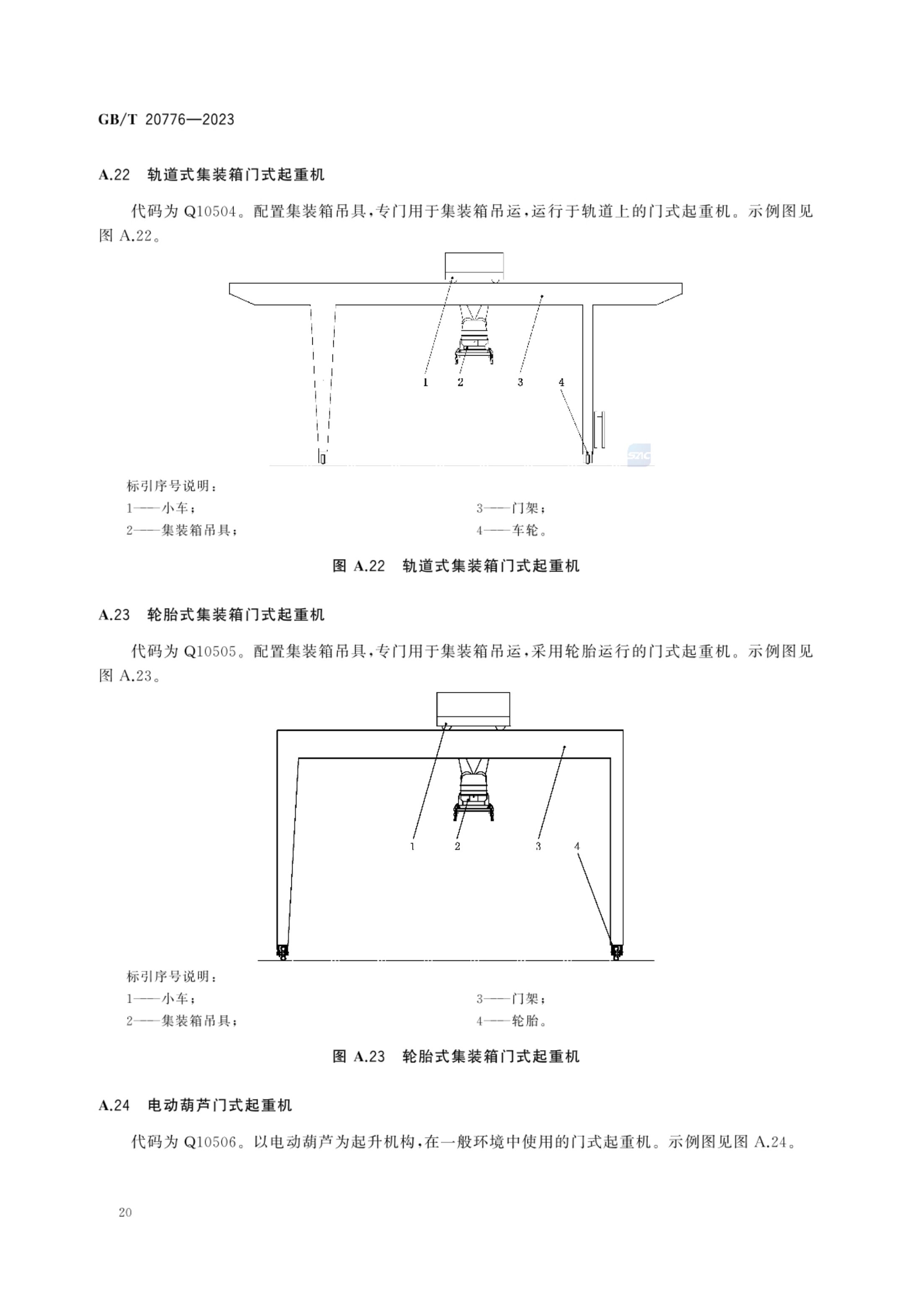 起重机械分类GBT20776-2023第26页