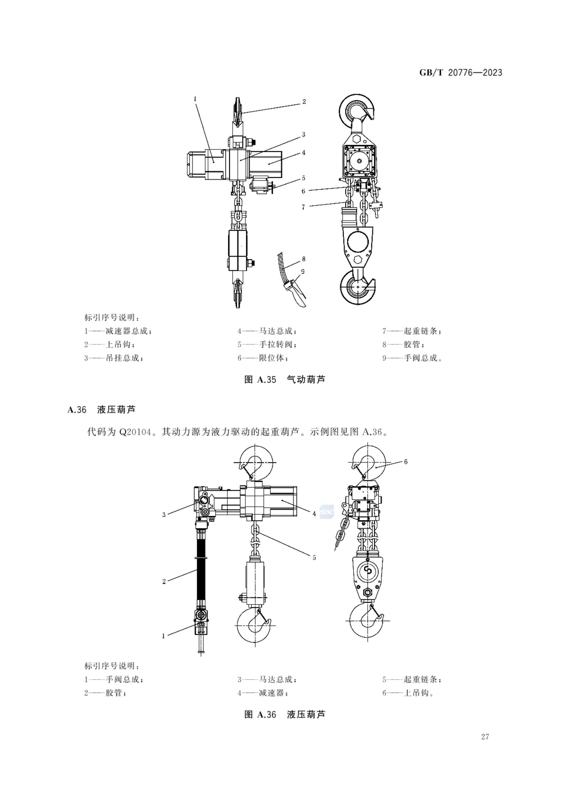 起重机械分类GBT20776-2023第33页