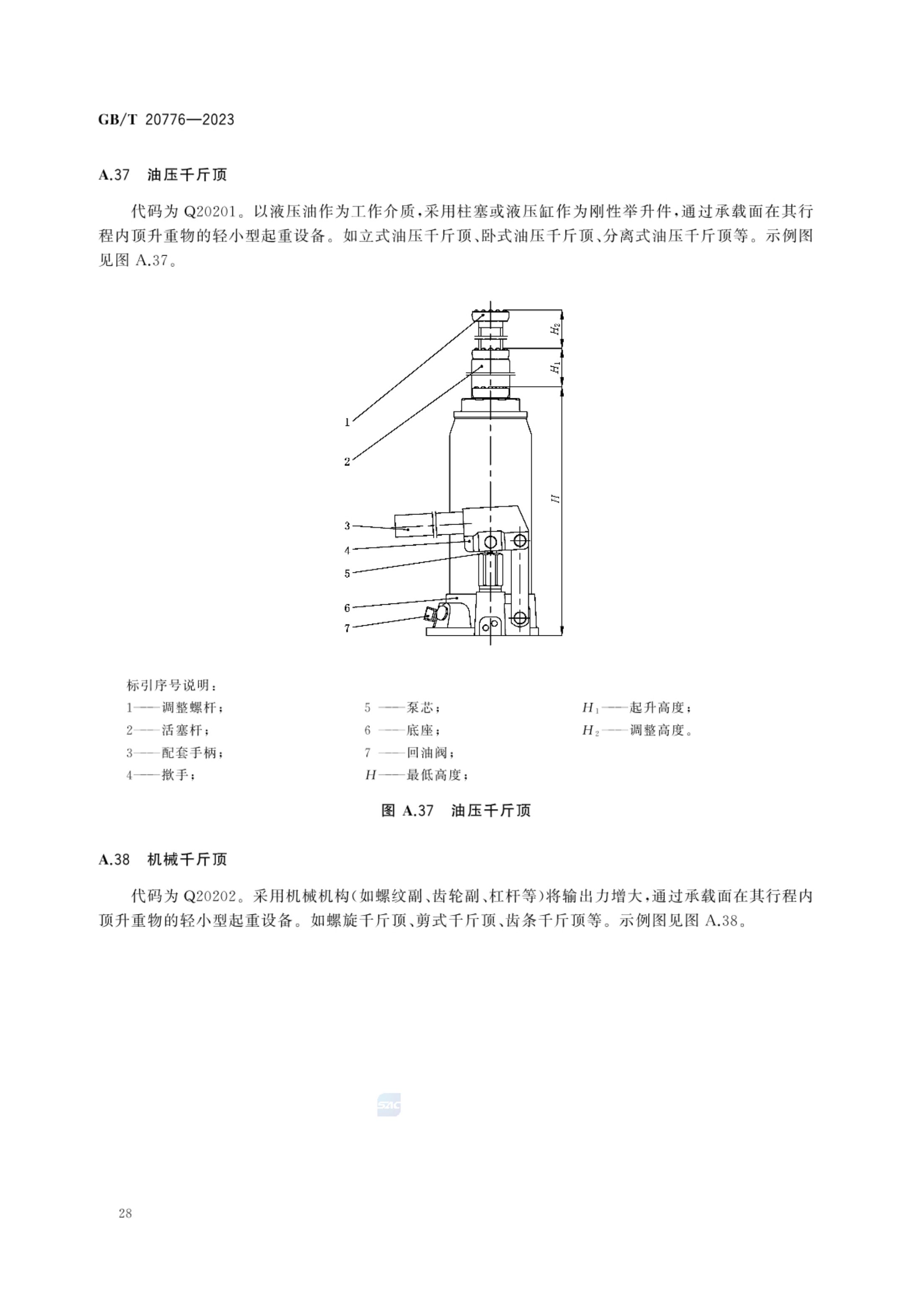 起重机械分类GBT20776-2023第34页