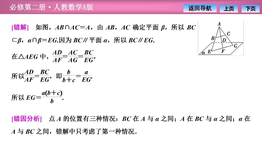 《直线与平面平行》教学课件第29页