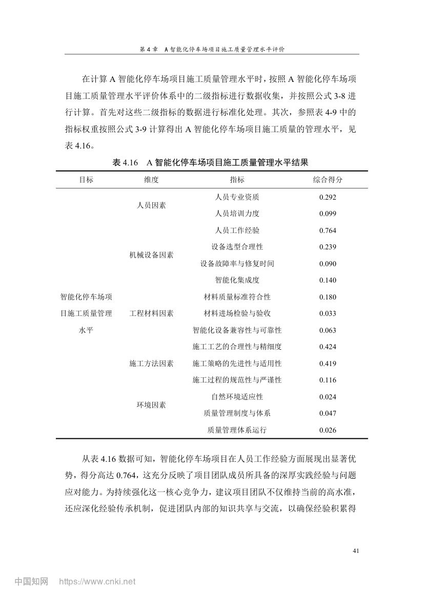 智能化停车场项目施工质量管理研究第50页