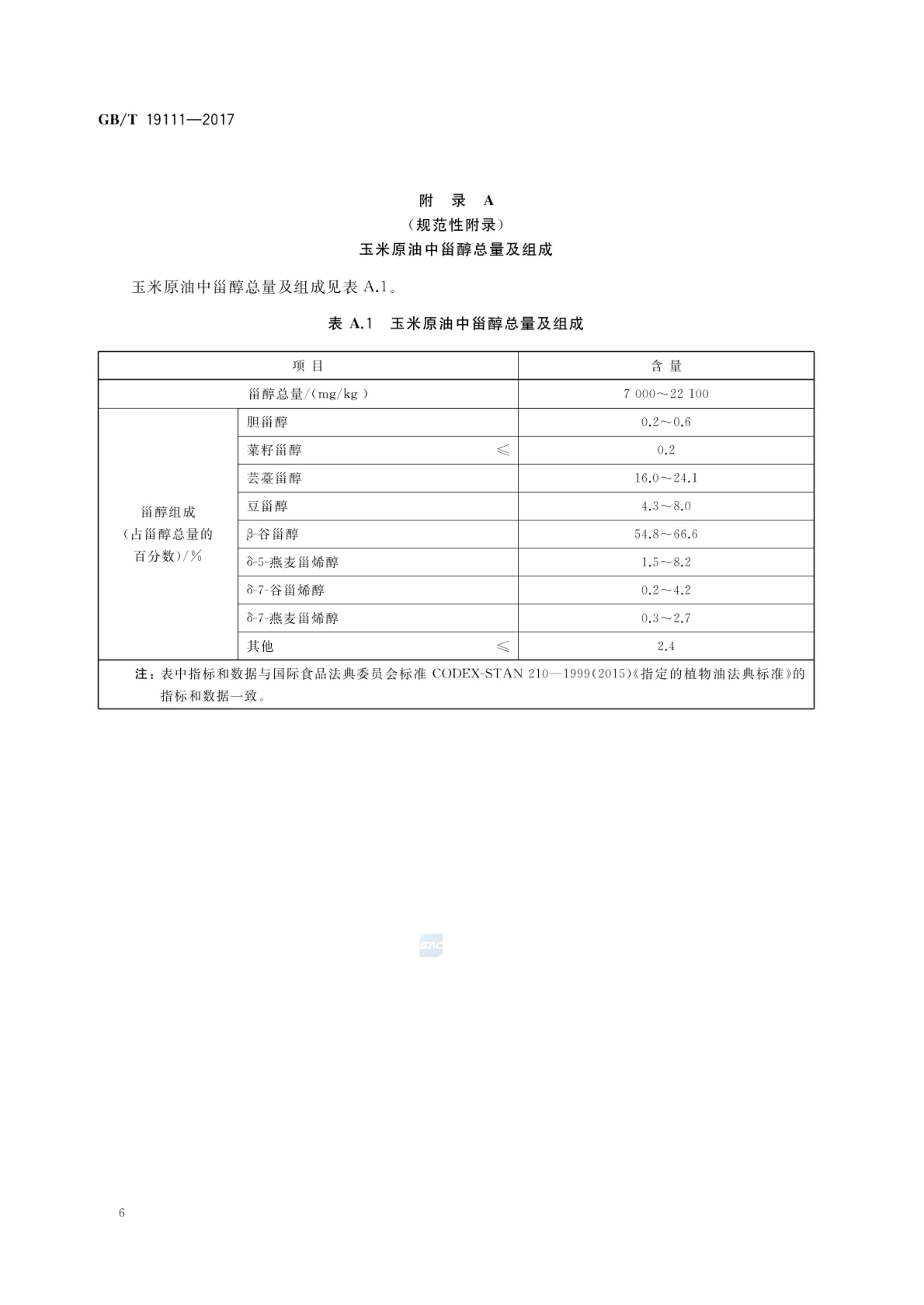 玉米油GBT19111-2017第8页