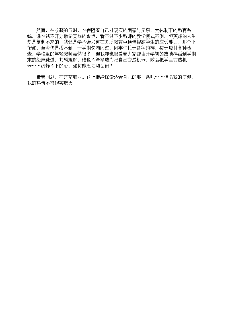 教学总结范文第15页