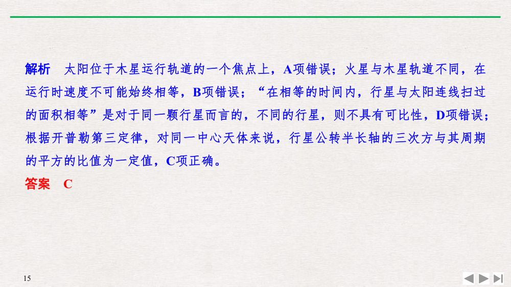 《行星的运动》教学课件第15页