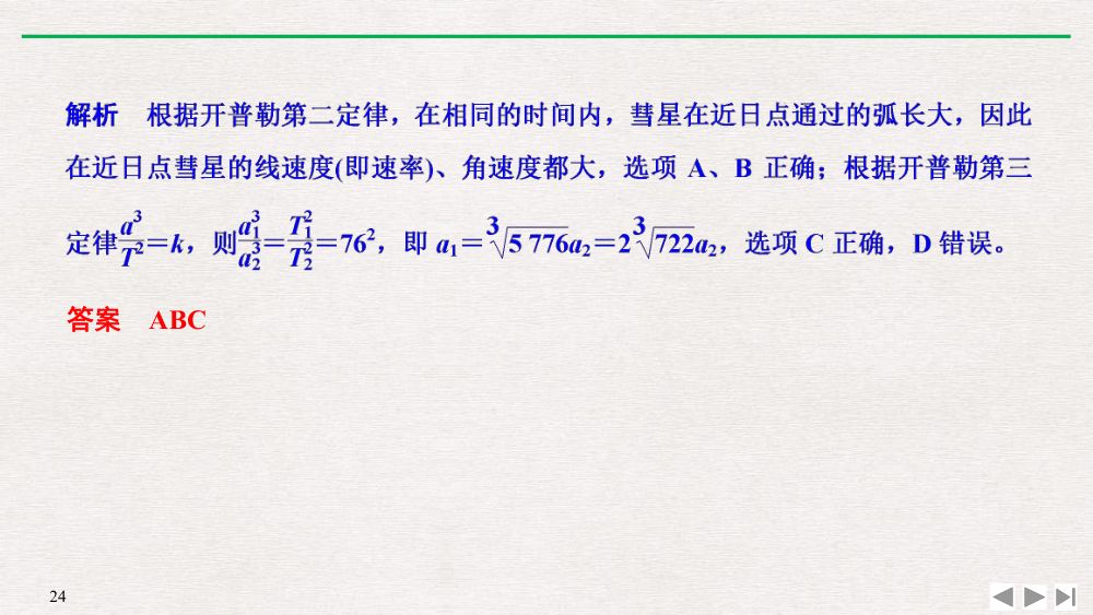 《行星的运动》教学课件第24页