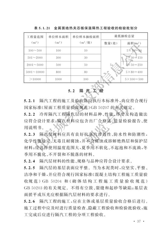 冷库施工及验收标准GB51440-2021第43页