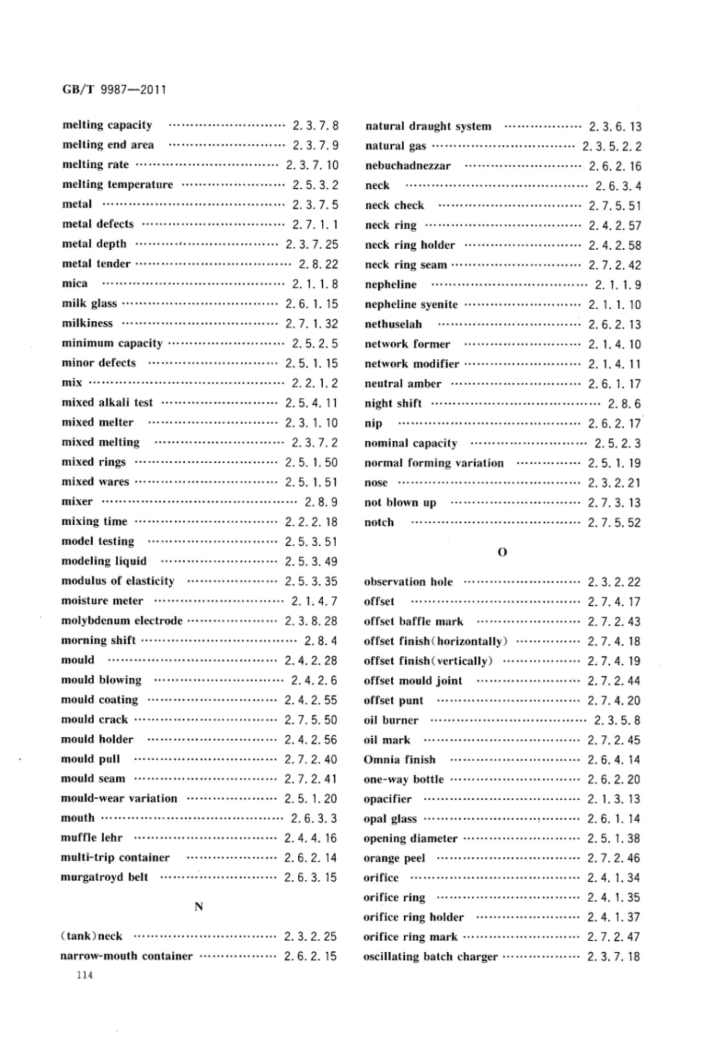 玻璃瓶罐制造术语GBT9987-2011（下）第45页