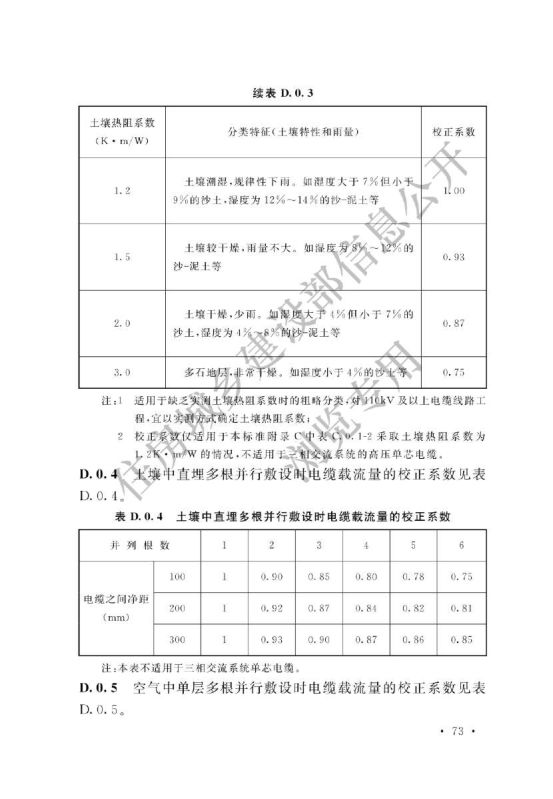 电力工程电缆设计标准GB50217-2018第79页
