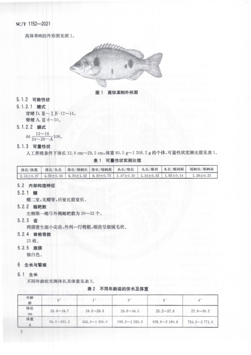 高体革鯻SCT1152-2021第6页