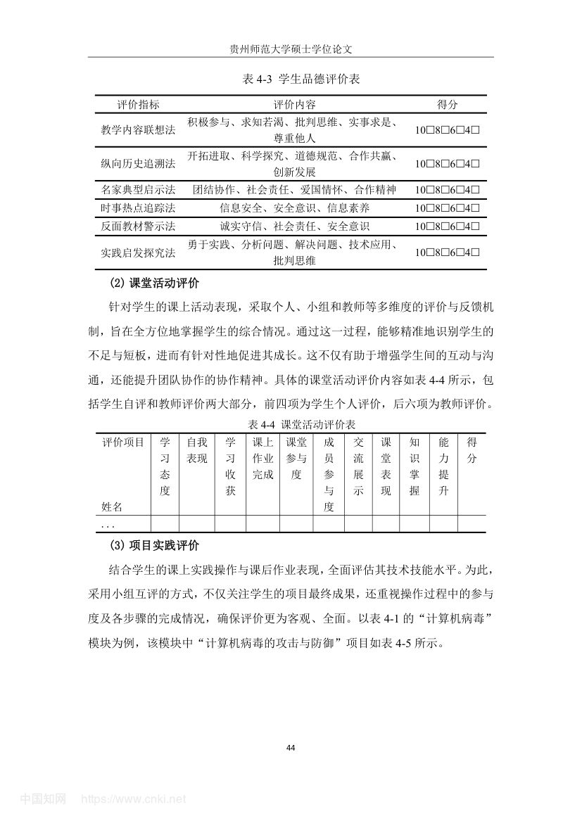 《网络信息安全》教学设计与实践研究第53页