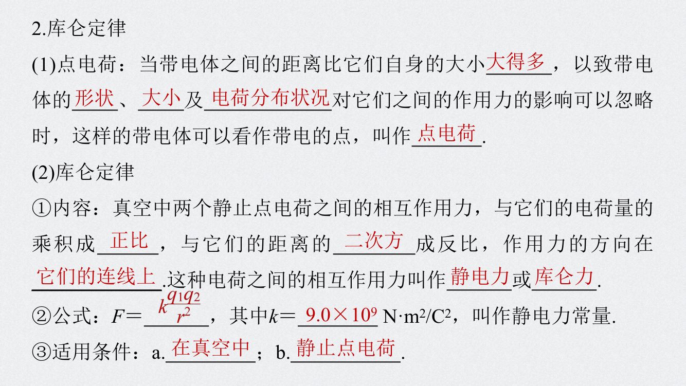 《库仑定律》教学课件第5页