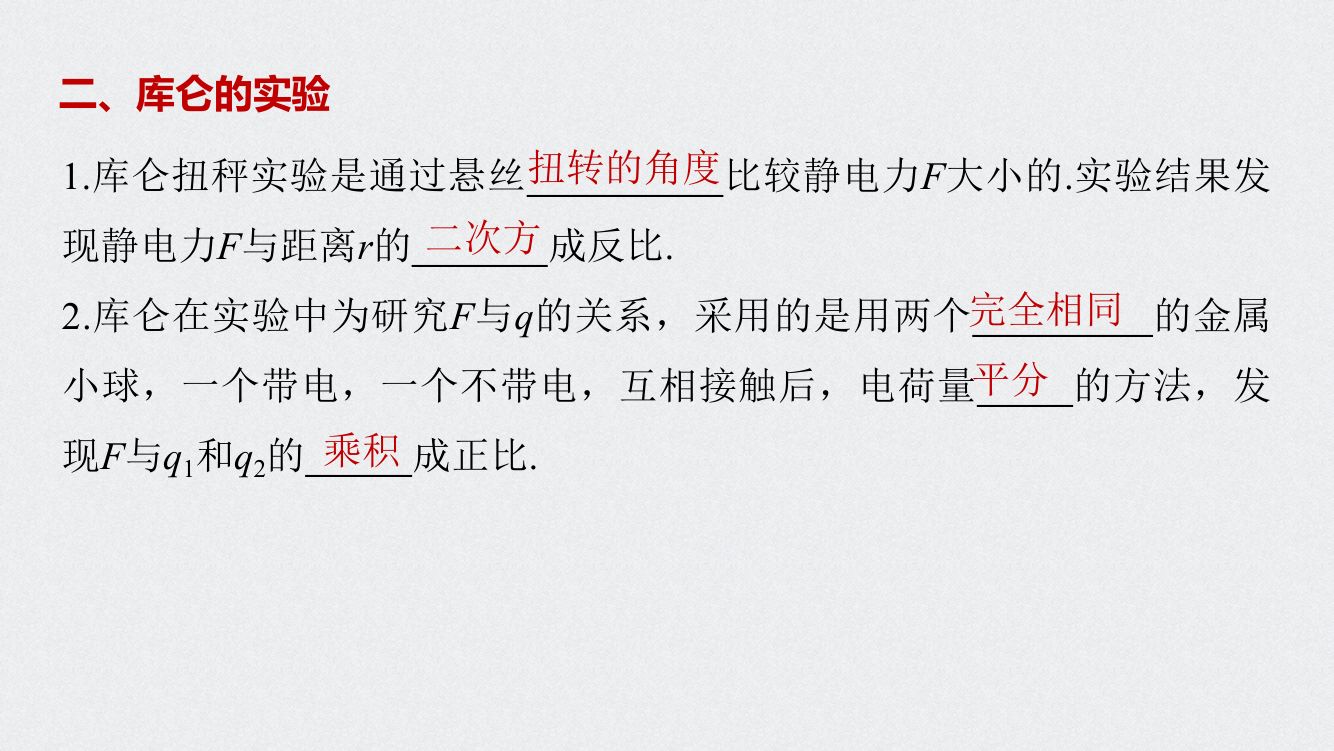 《库仑定律》教学课件第6页