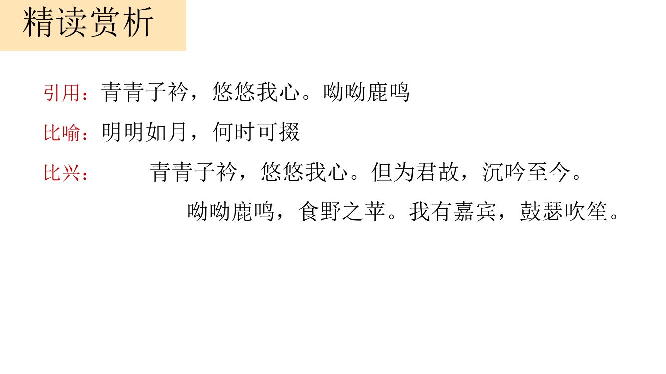 《短歌行》教学课件第21页