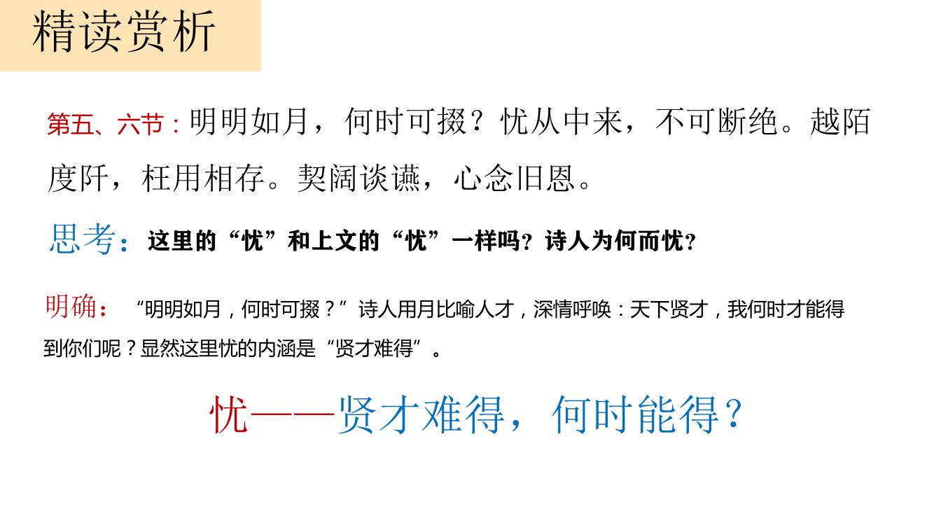 《短歌行》教学课件第24页