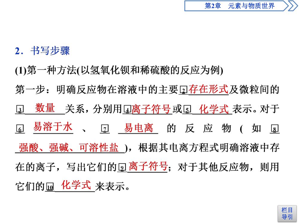 《离子反应 》教学课件第11页