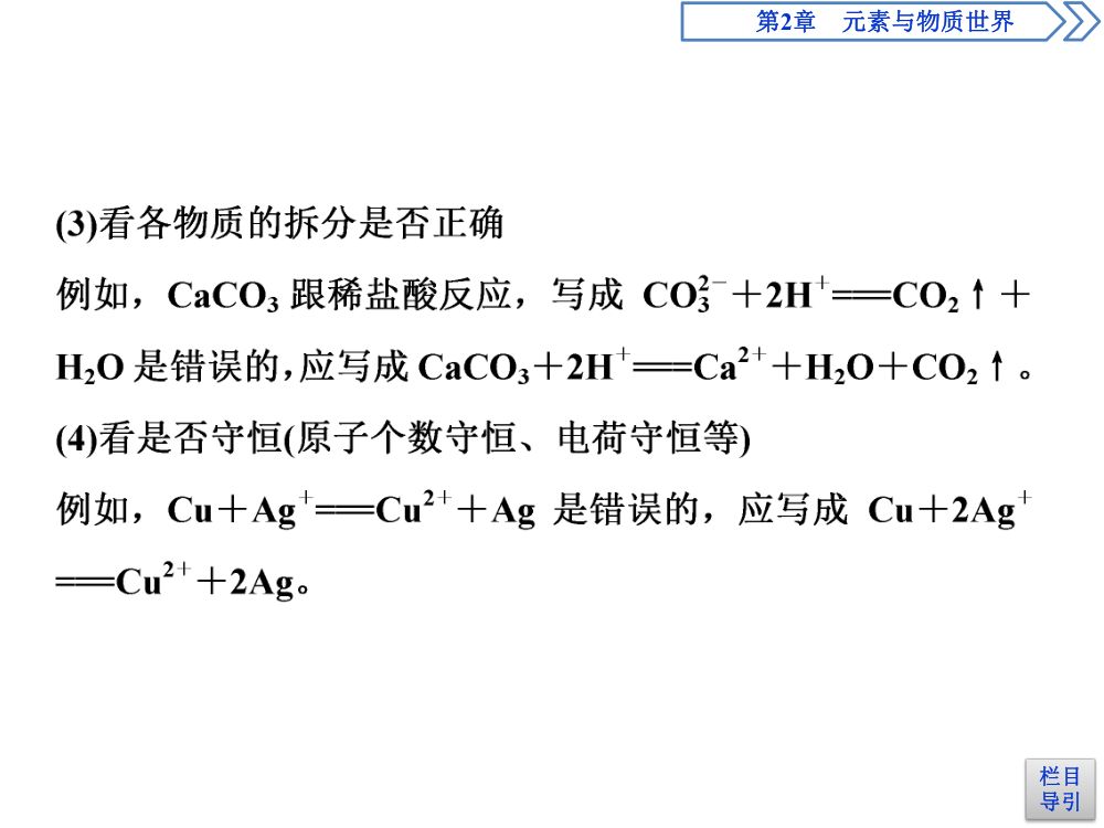 《离子反应 》教学课件第21页
