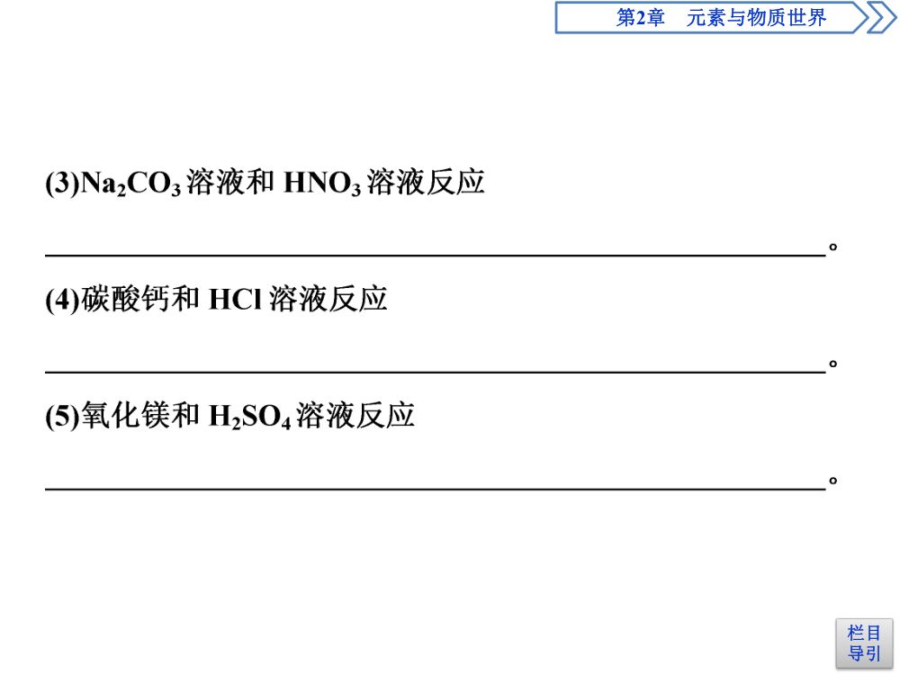 《离子反应 》教学课件第24页