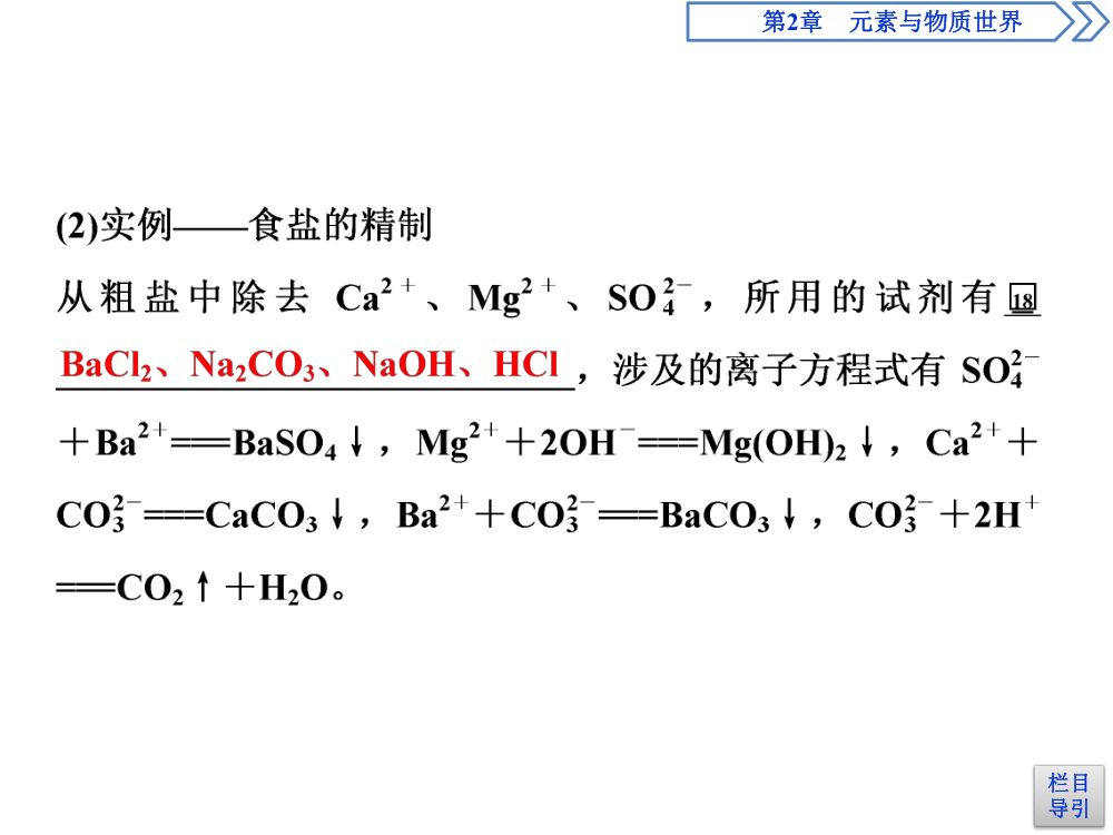 《离子反应 》教学课件第33页