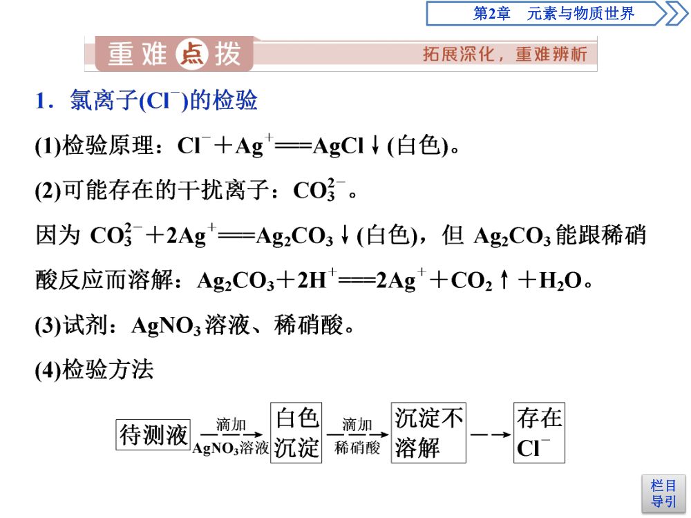 《离子反应 》教学课件第34页