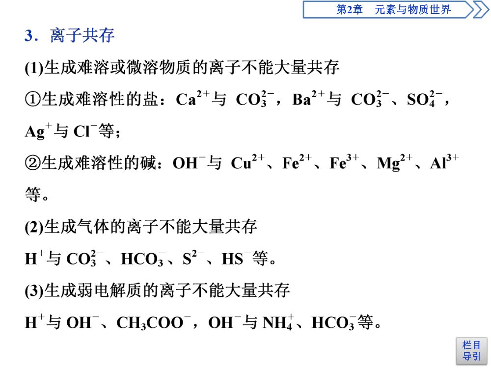 《离子反应 》教学课件第37页