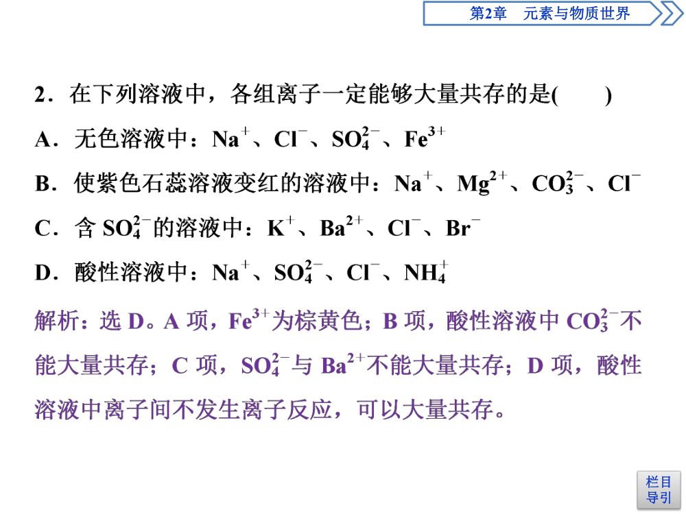 《离子反应 》教学课件第41页