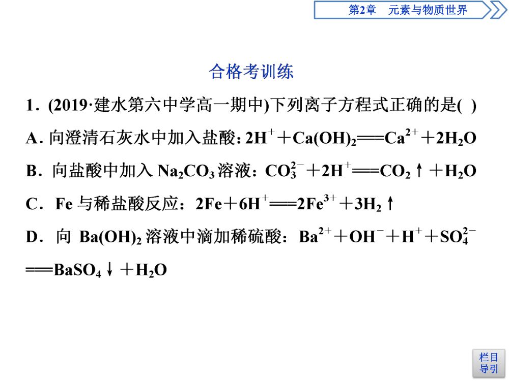 《离子反应 》教学课件第45页