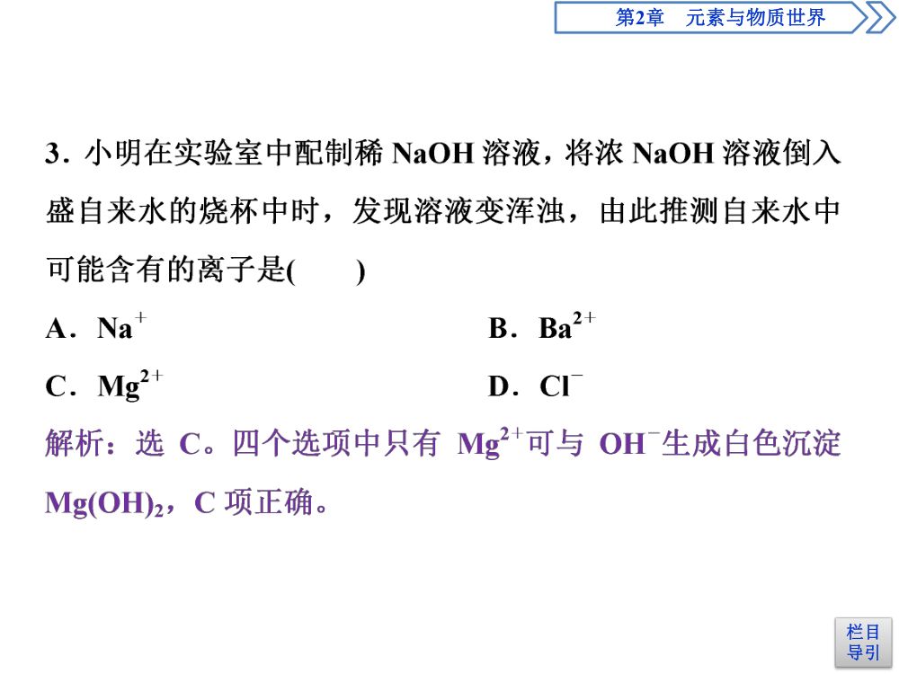 《离子反应 》教学课件第48页
