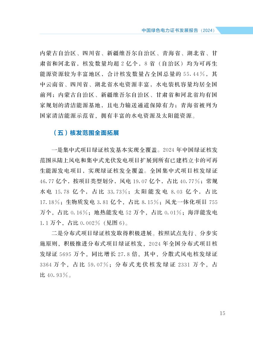 中国绿色电力证书发展报告第22页
