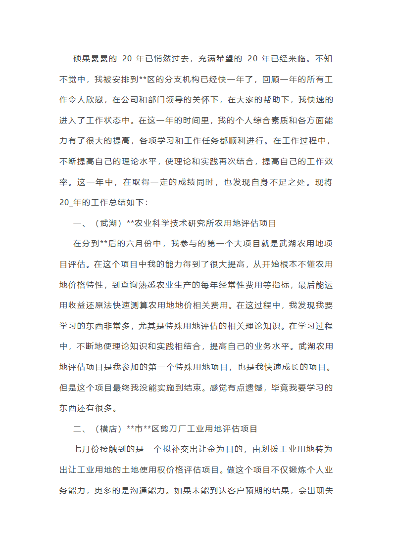评估项目工作总结个人(37篇)第12页
