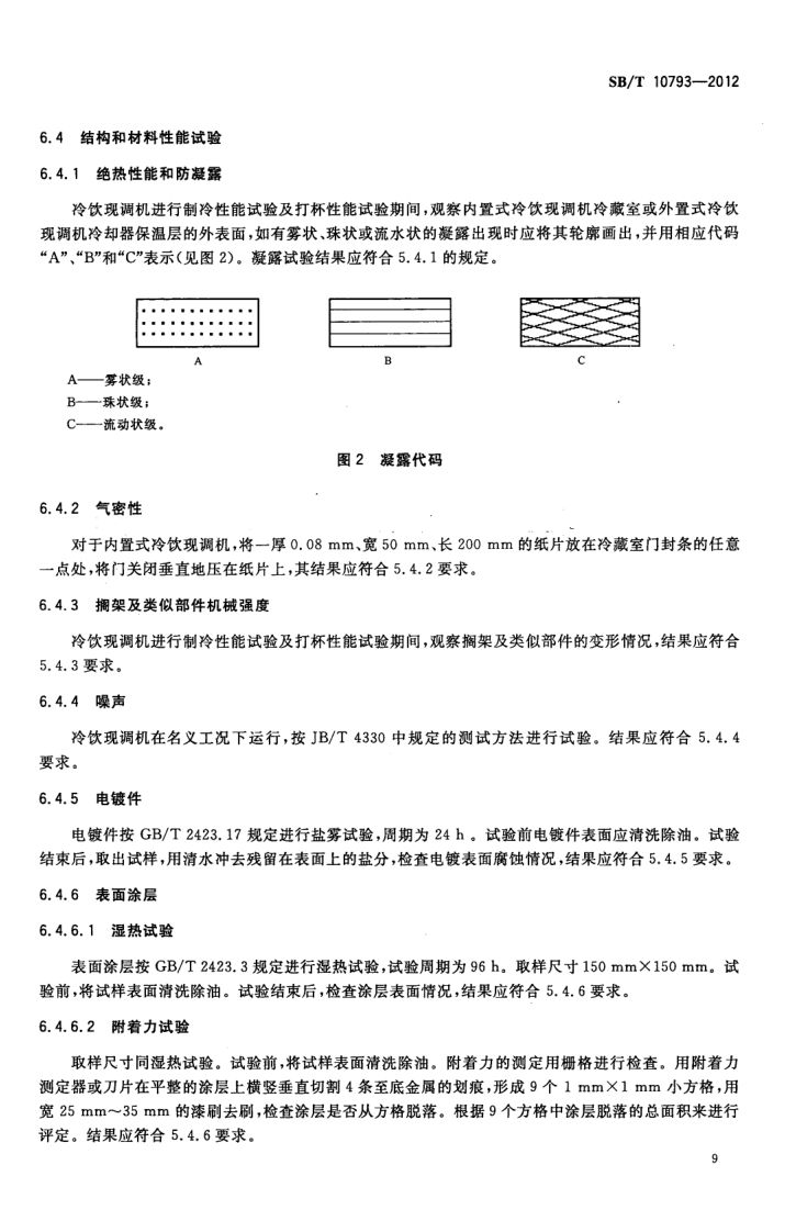 冷饮现调机SBT10793-2012第13页