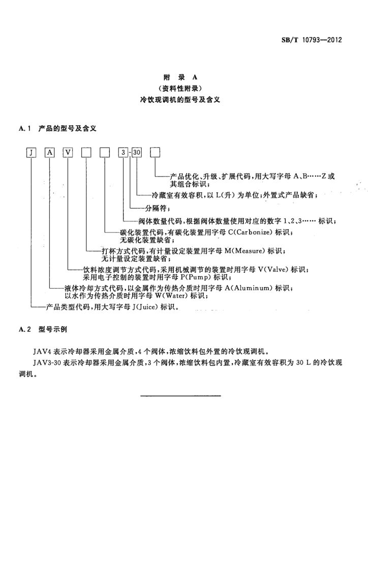 冷饮现调机SBT10793-2012第17页