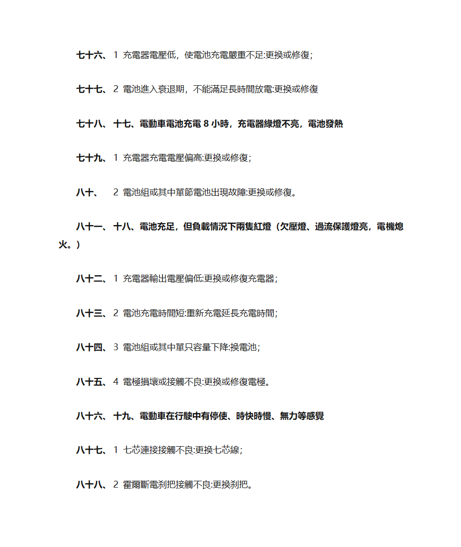 电动车疑难杂症第7页