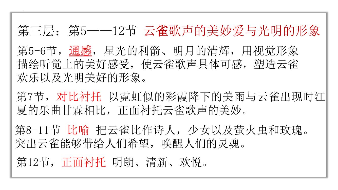 《致云雀》教学课件第19页