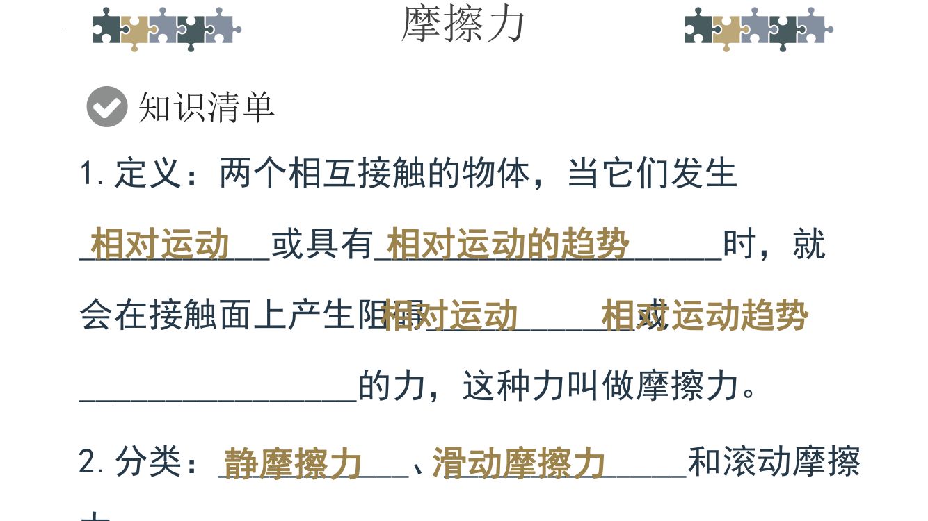 高中物理《摩擦力》教学课件第3页