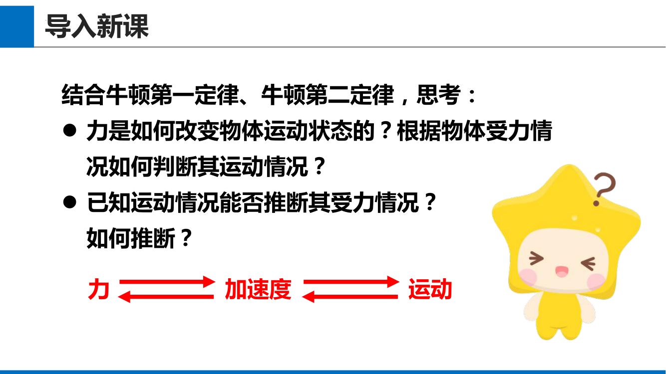 《牛顿运动定律的应用》教学课件第3页