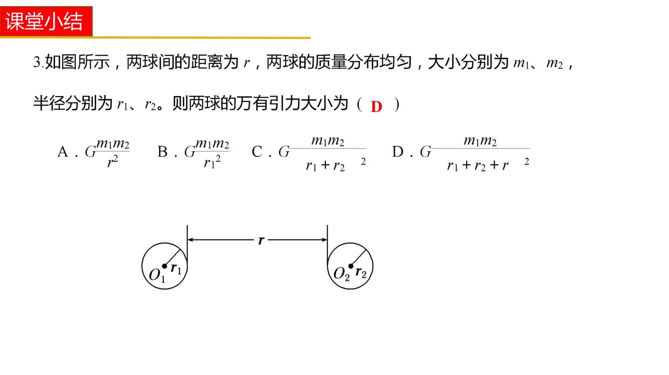 《万有引力定律》教学课件第23页