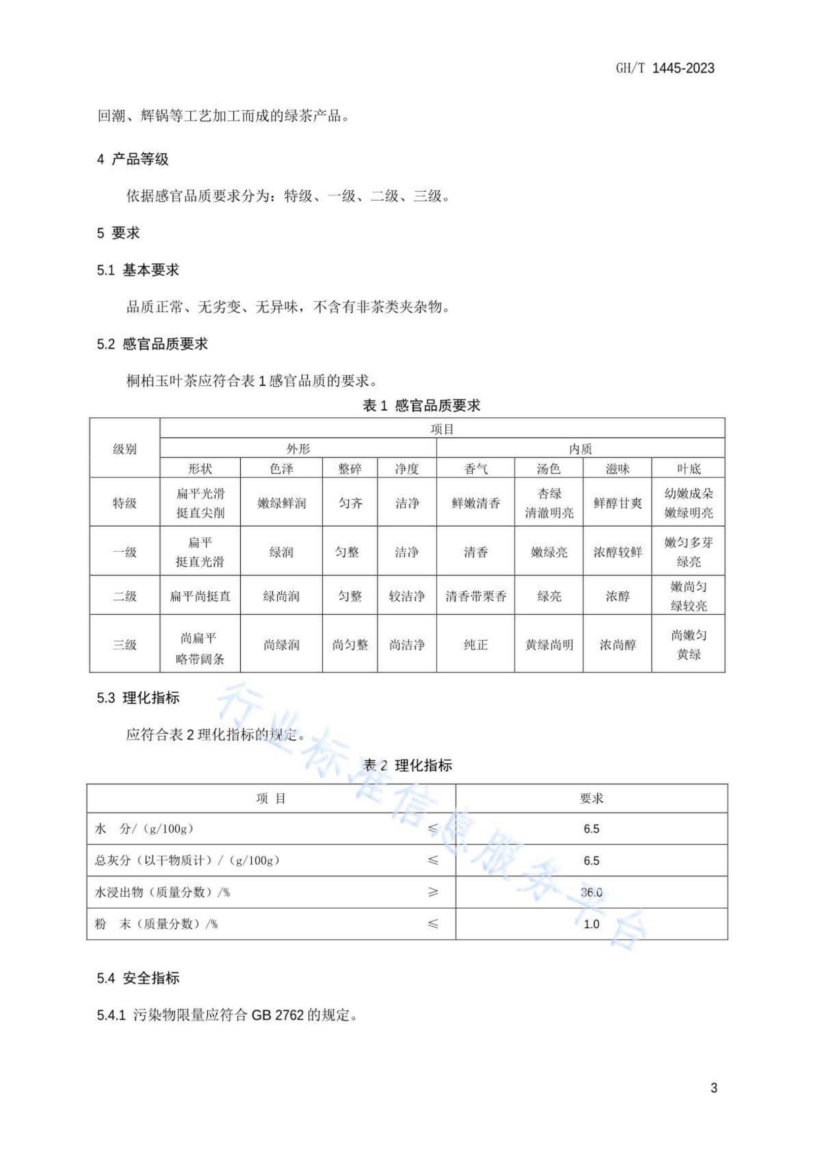 桐柏玉叶茶GHT1445-2023第4页