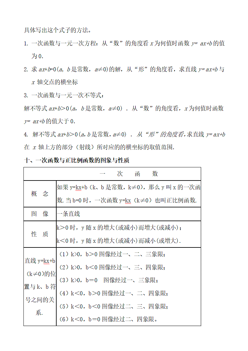 初二数学知识点总结.docx第9页