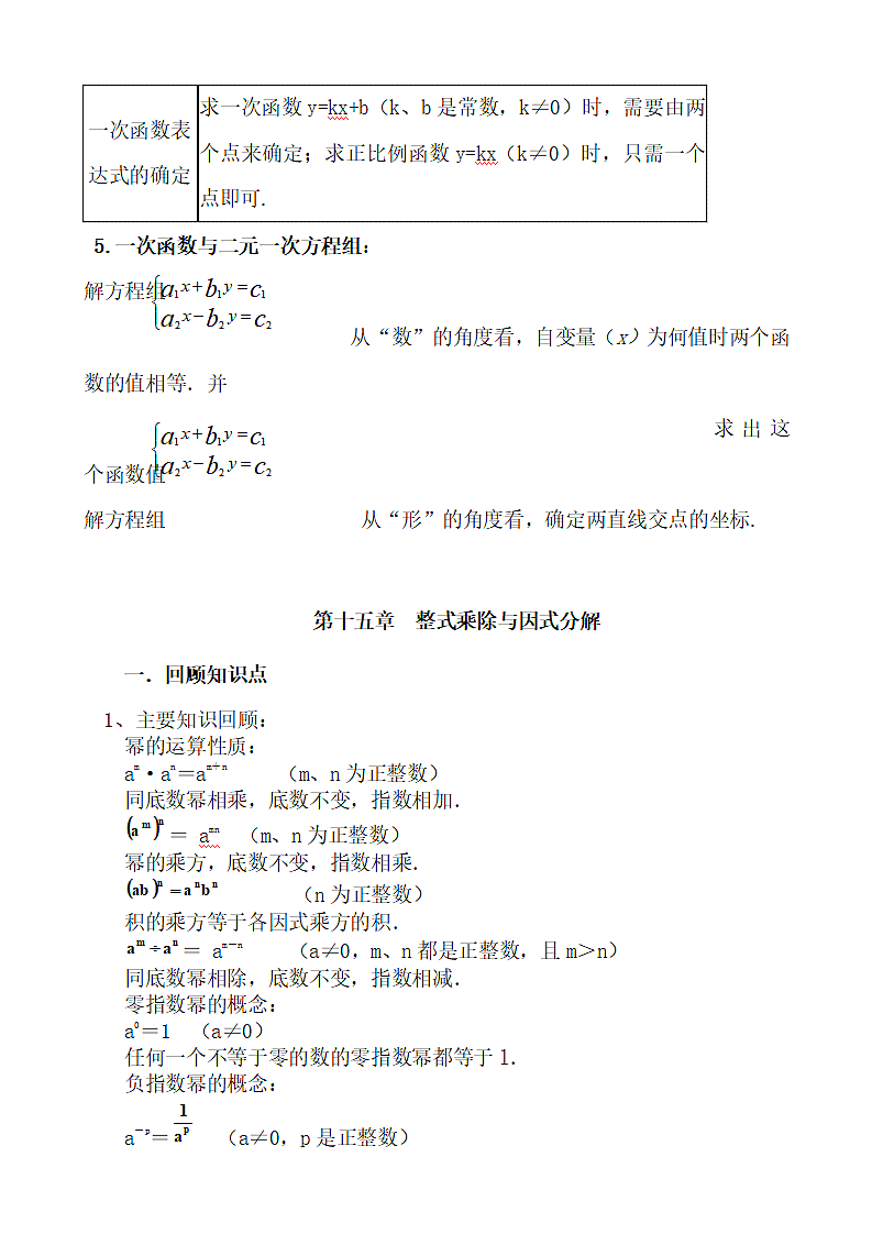 初二数学知识点总结.docx第10页